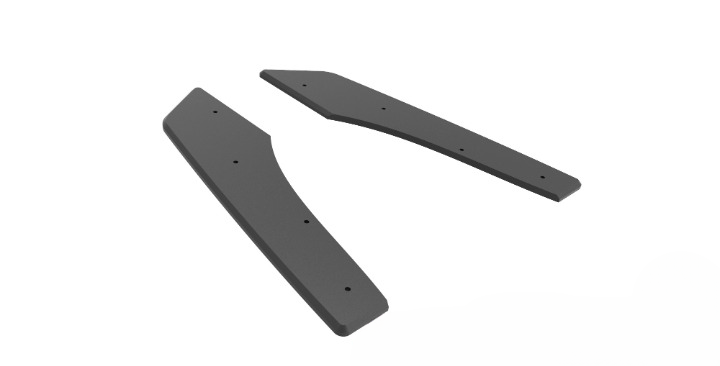 🔥Splitter laterali posteriori Street Pro Audi RS5 F5 Facelift🔥