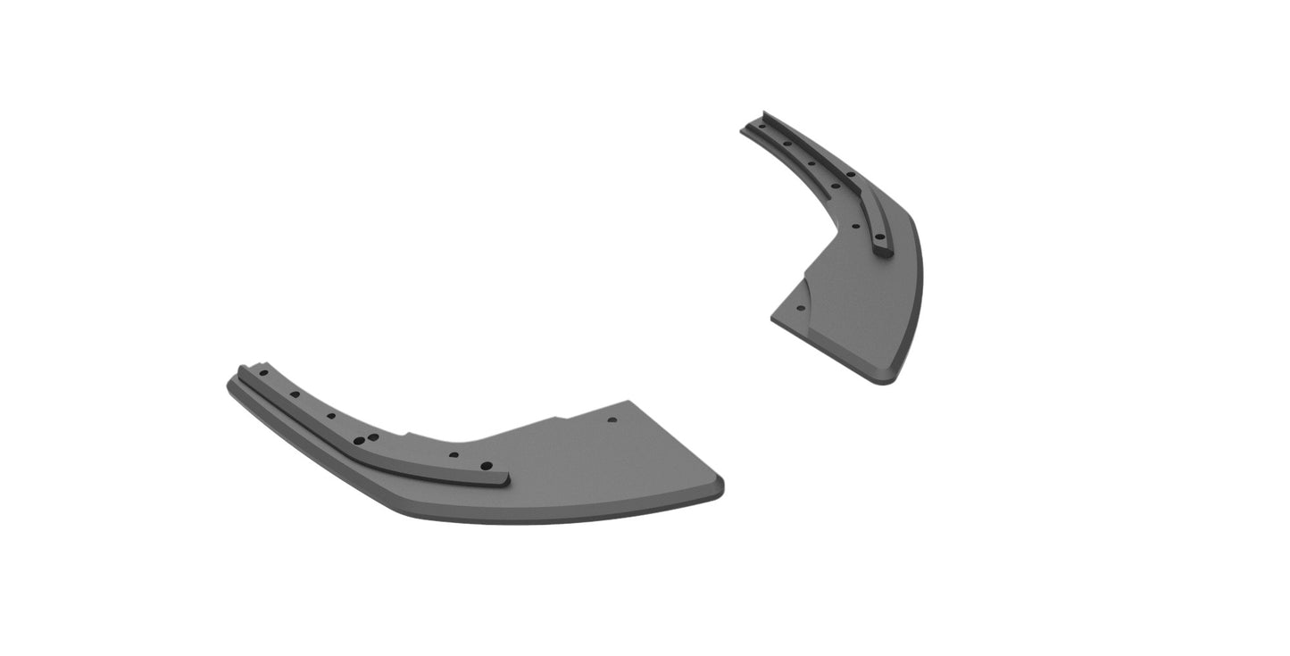 ⭐️Street Pro Rear Side Splitters Suitable For Audi S3 Sportback 8V⭐️