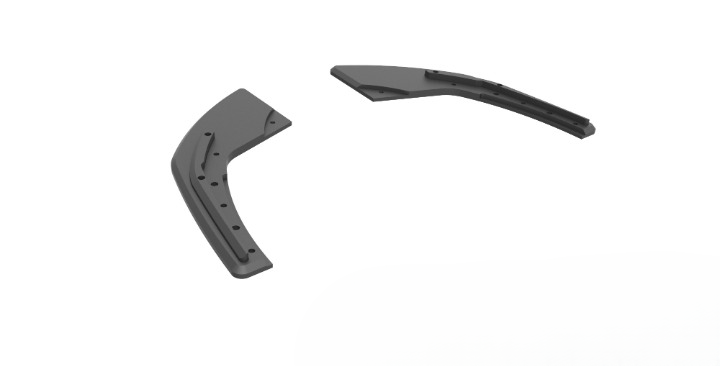 🔥Splitter laterali posteriori Street Pro Audi S3 Sportback 8V Facelift🔥