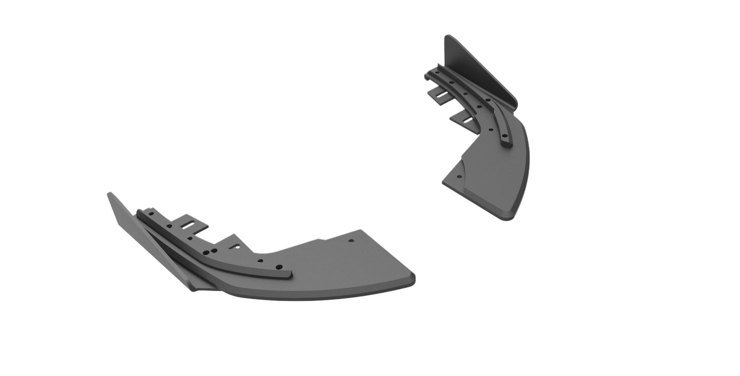 ⭐️Street Pro Rear Splitter+flap Suitable For Audi S3 Sportback 8V ⭐️