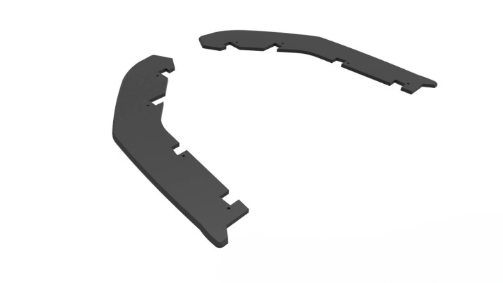 🔥Splitter Laterali Posteriori Street Pro V.2 BMW M3 G80🔥