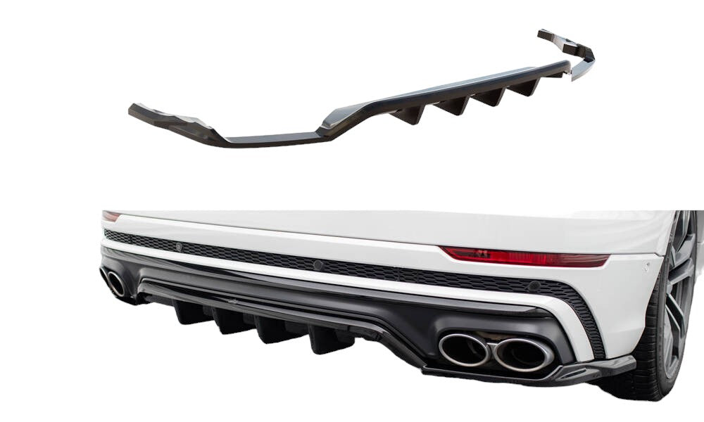 REAR CENTRE SPLITTER (WITH VERTICAL BARS) SUITABLE FOR AUDI SQ8 MK1