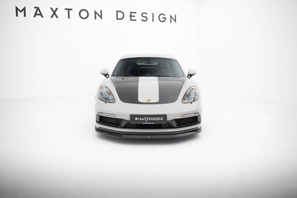 🔥ART.9039 SPLITTER ANTERIORE V.1 ADATTO PER PORSCHE 718 CAYMAN GTS 982c🔥
