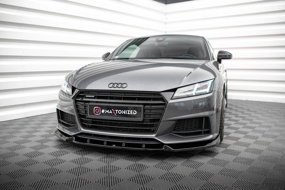 🔥ART.8875 SPLITTER ANTERIORE V.2 ADATTO PER AUDI TT S / S-LINE 8S🔥