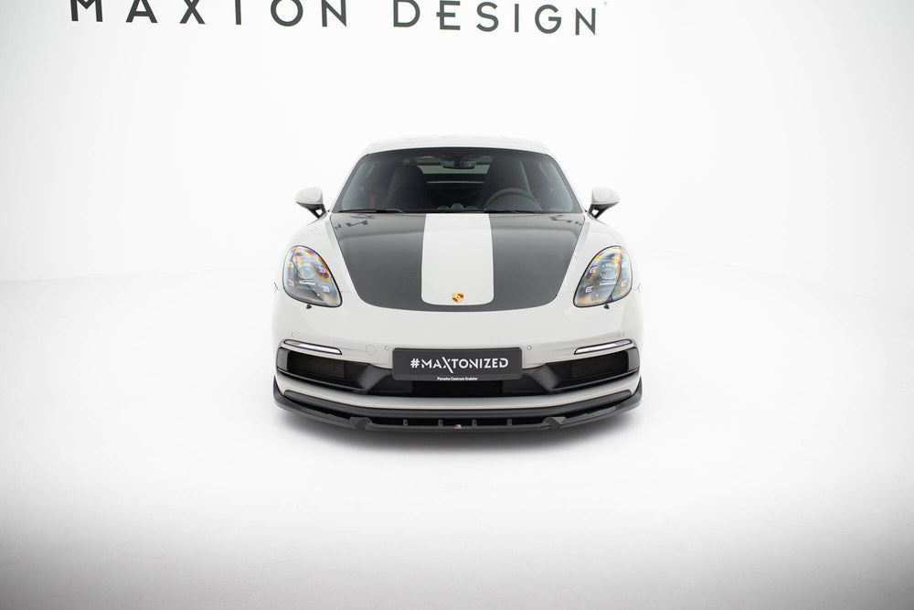 🔥ART.9036 SPLITTER ANTERIORE V.2 ADATTO PER PORSCHE 718 CAYMAN GTS 982c🔥