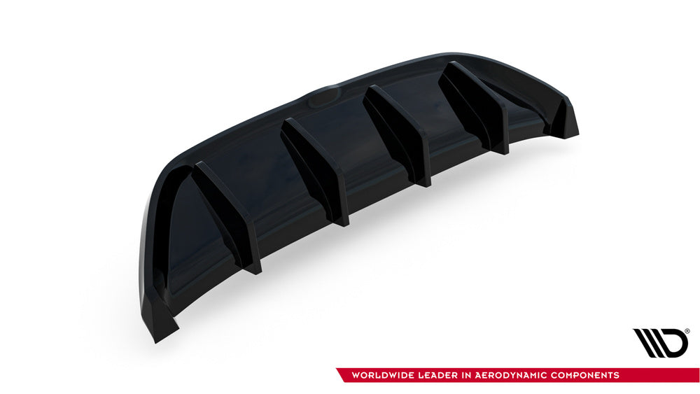 🔥ART.9522 DIFFUSORE +SPLITTER LATERALI 3 PEZZI NERO LUCIDO ALFA ROMEO STELVIO🔥