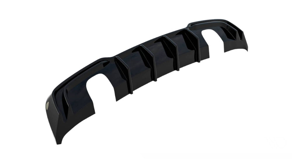 DIFFUSORE ADATTO PER AUDI A3 S-LINE SPORTACK SCARICHI SINGOLI SU ENTRAMBI I LATI