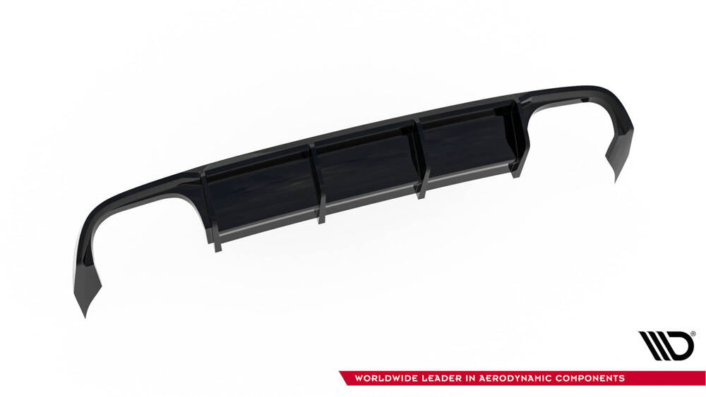 DIFFUSORE posteriore PER Cupra Leon ST Mk1 2020-2024 NERO LUCIDO
