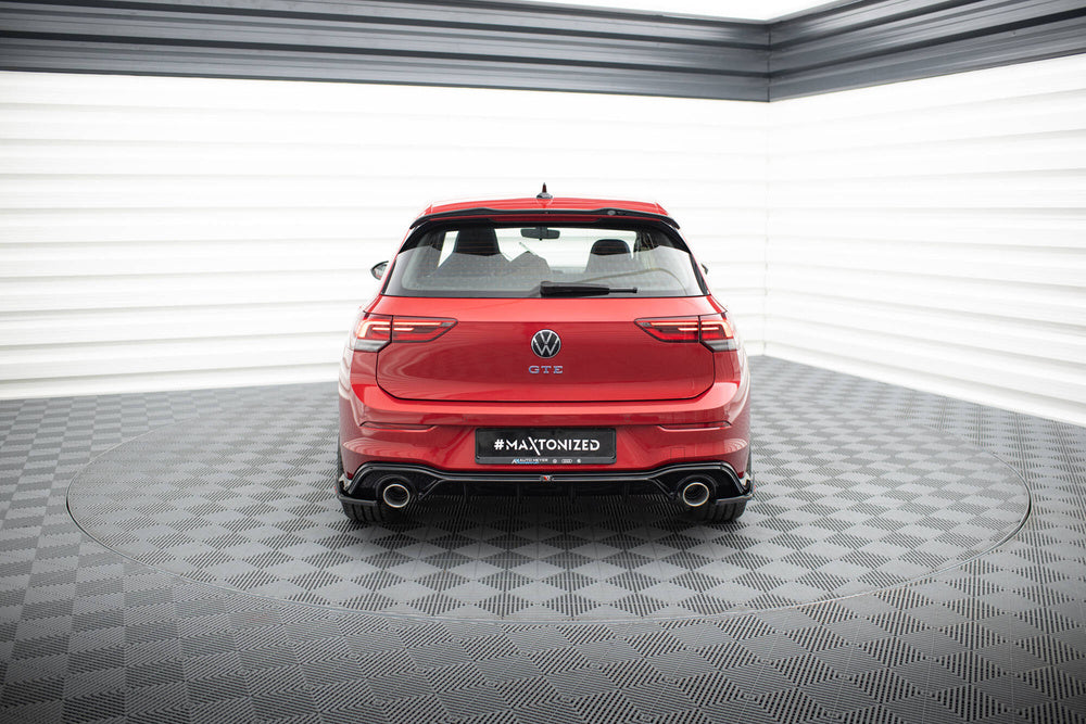 🔥ART.8920 DIFFUSORE + TERMINALI DI SCARICO PER VW GOLF GTE / R-LINE Mk8 / Mk8🔥