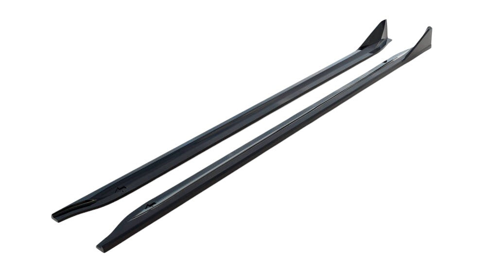 ✨MINI SKIRTS Design V3 CSL Look SUITABLE for BMW M3 G80 black gloss ABS✨