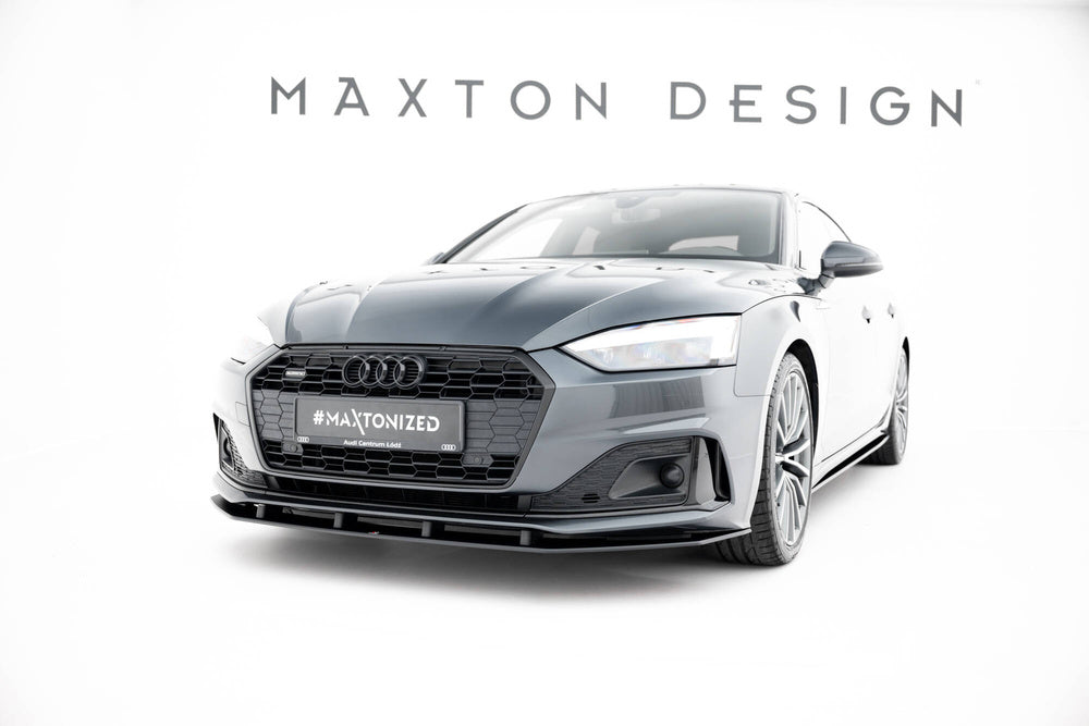 🔥ART.8998 SPLITTER ANTERIORE STREET PRO PER AUDI A5 F5 FACELIFT🔥