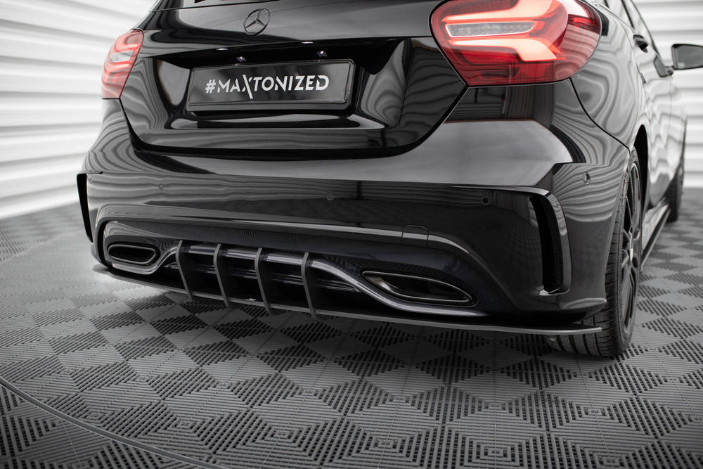 🔥ART.8917 DIFFUSORE POSTERIORE STREET PRO PER MERCEDES-BENZ A AMG-Line W176🔥