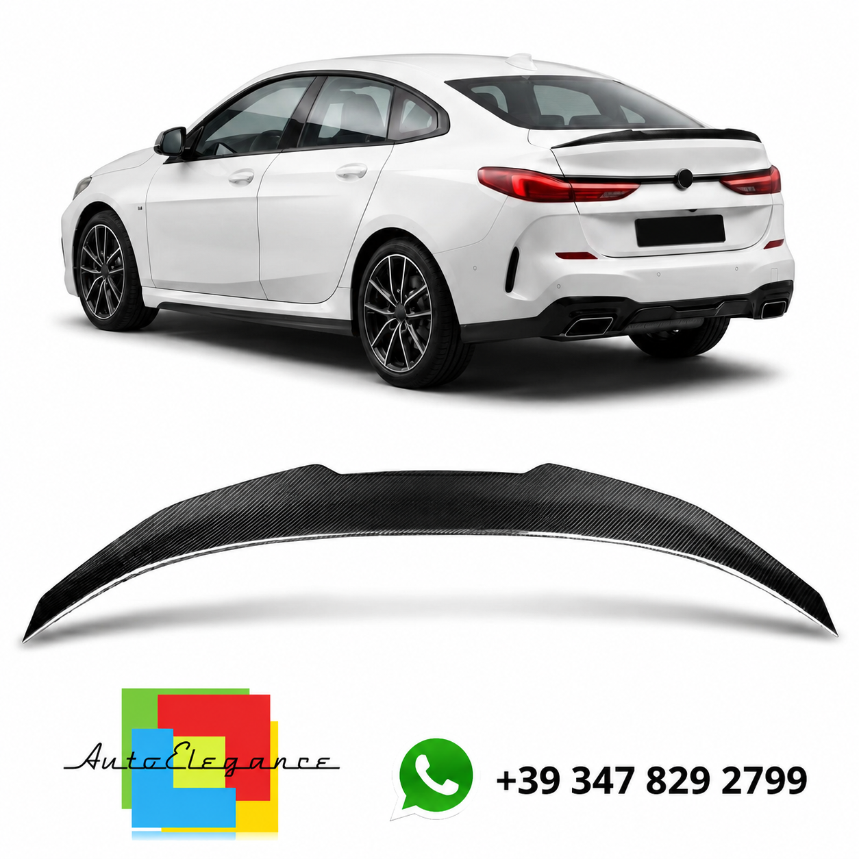 👉Spoiler Posteriore Carbonio per BMW Serie 2 F44 Gran Coupé 2020+👈