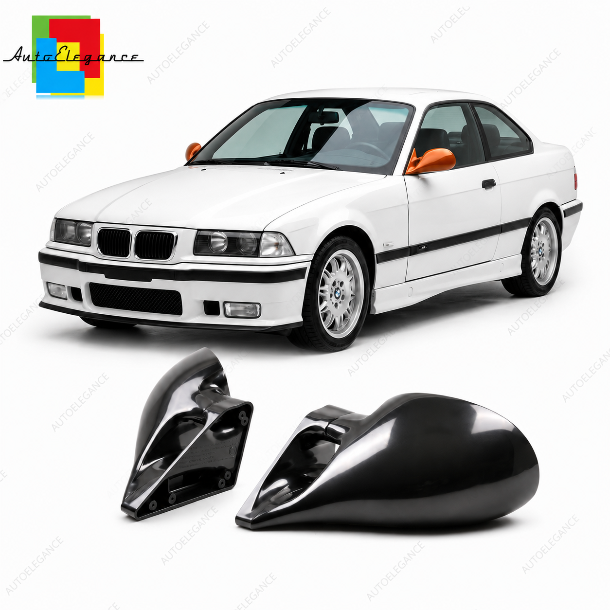 SPLITTER SUITABLE FOR VW GOLF 8 GTI GTD RLINE LOOK GLOSSY BLACK SPORTY DESIGN