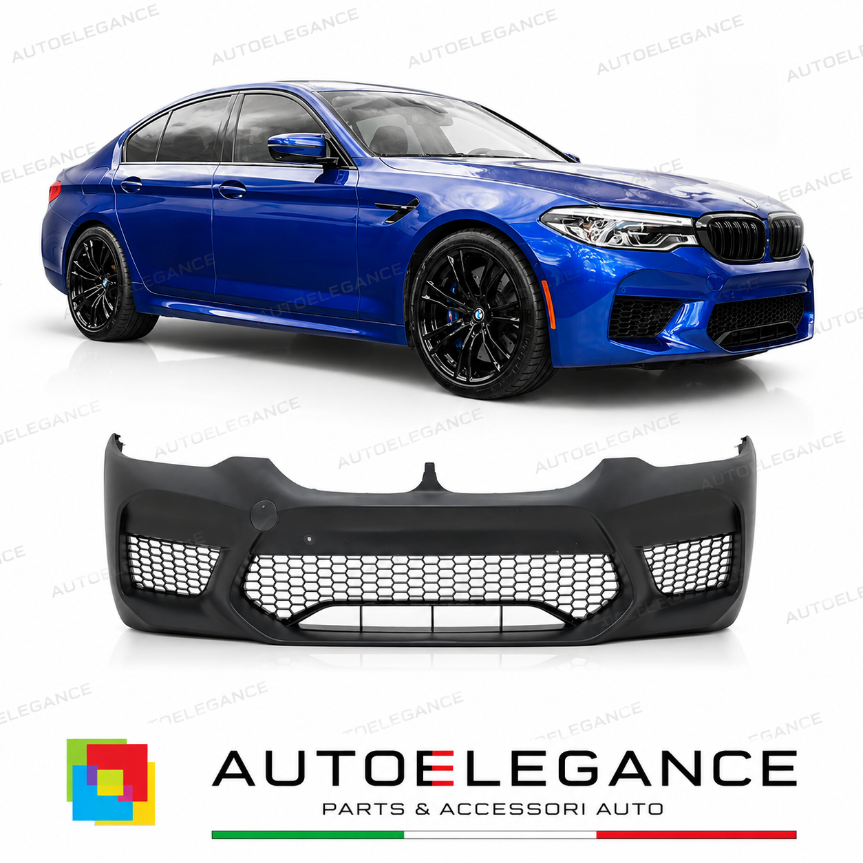 PARAURTI ANTERIORE BMW G30 G31 17-20 LOOK M5