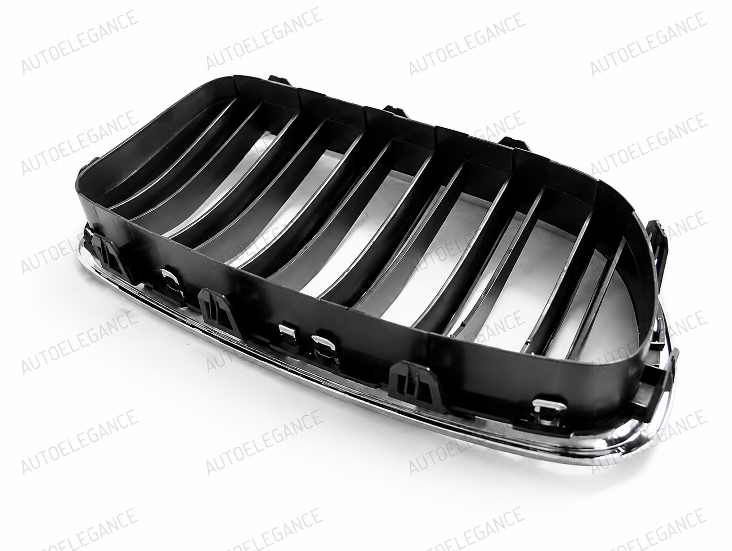 💫ART.10060 GRIGLIA NERA CROMATA LOOK SPORTIVO PER BMW F10 / F11 10-16💫