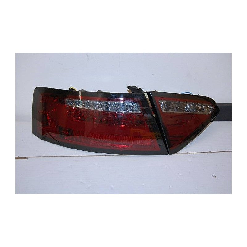 💫ART.3341 Fari Posteriori Audi A5 2-4P 07-09 Led Red/Smoked Cardna💫