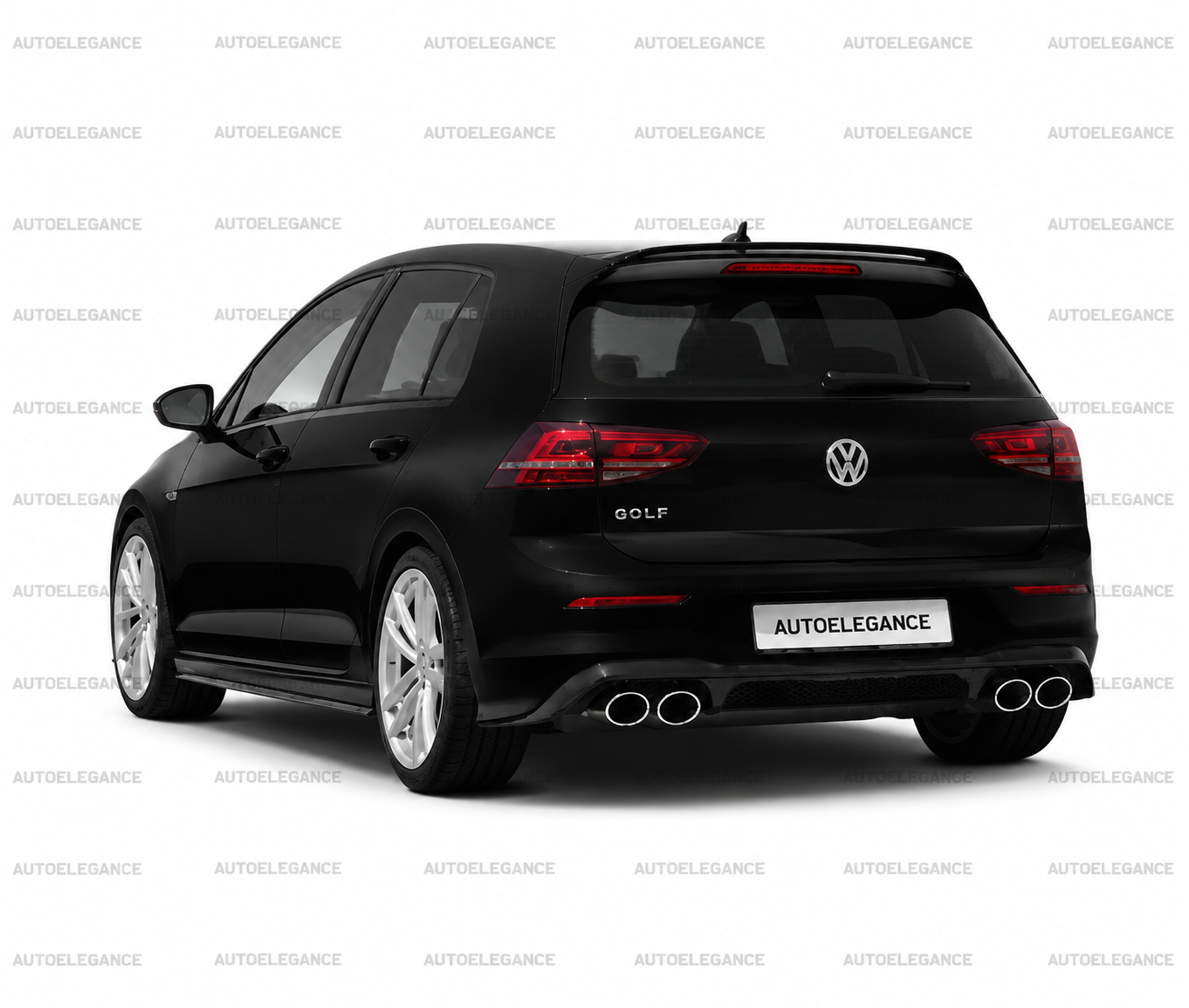 💫ART.9829 Sotto Minigonne Nero Lucido per Golf 7 2012-2020💫