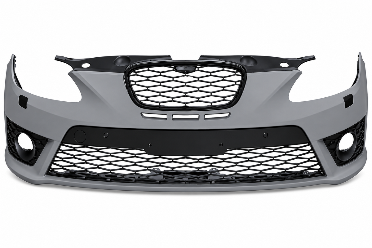 ART.10693 PARAURTI ANTERIORI ADATTO PER SEAT LEON, 05-12,GREZZO