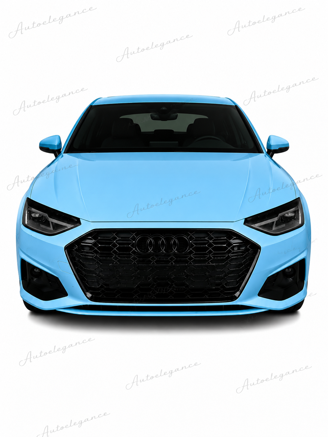 🔥ART.1779 GRIGLIA ADATTO PER AUDI A4 B9 2020+ LOOK RS4 NERO LUCIDO🔥
