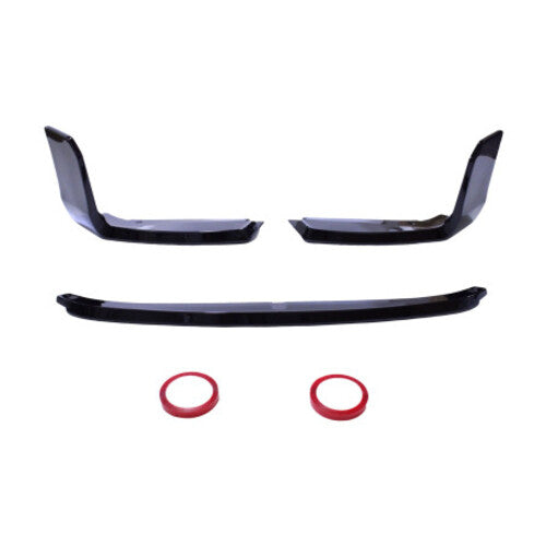 ✨Splitter compatibile con BMW M2 G87 2 porte nero lucido✨