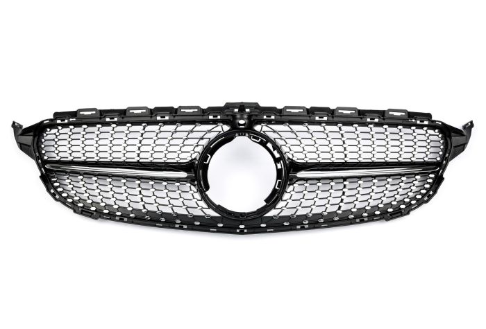 💎Grill suitable for Mercedes C-CLASS W205 FACELIFT DIAMANT 360°💎