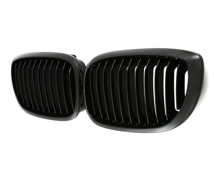 🎀Griglia Sportiva Nero Lucido per BMW Serie 3 E46 Coupé Cabrio LCI 🎀