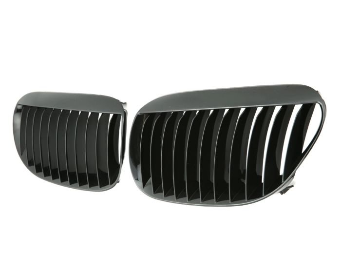 🎀Griglia Sportiva Nero Lucido per BMW Serie 6 E63 E64🎀