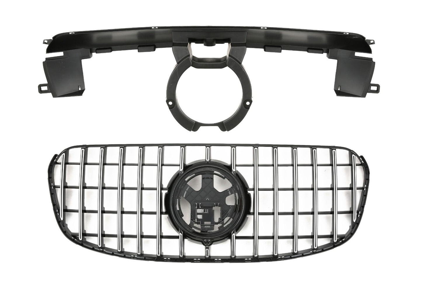 π ART.6163 Griglia Panamerica GT Chromato Adatta Per Mercedes X167 GLS-Class π