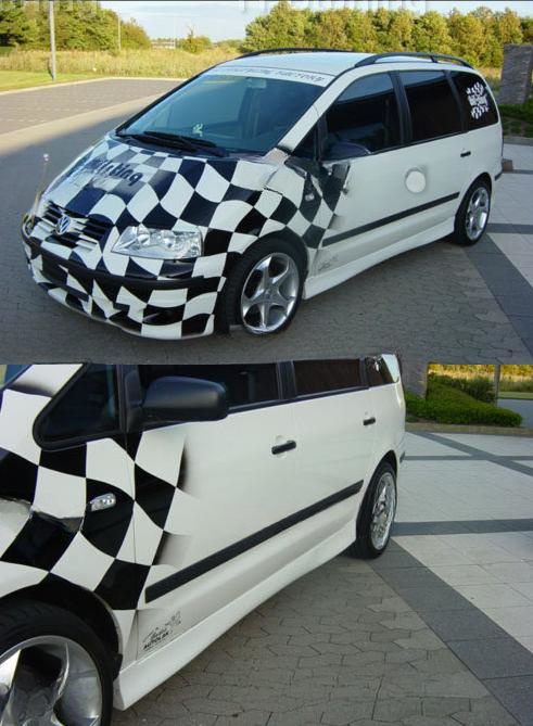 ❤️Minigonne Laterali Spoiler Compatibili con FORD Galaxy 1995–2000❤️