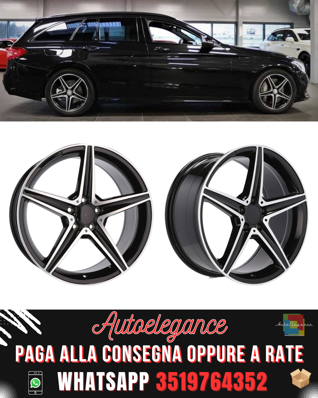 ALLOY WHEEL 18" Suitable for MERCEDES