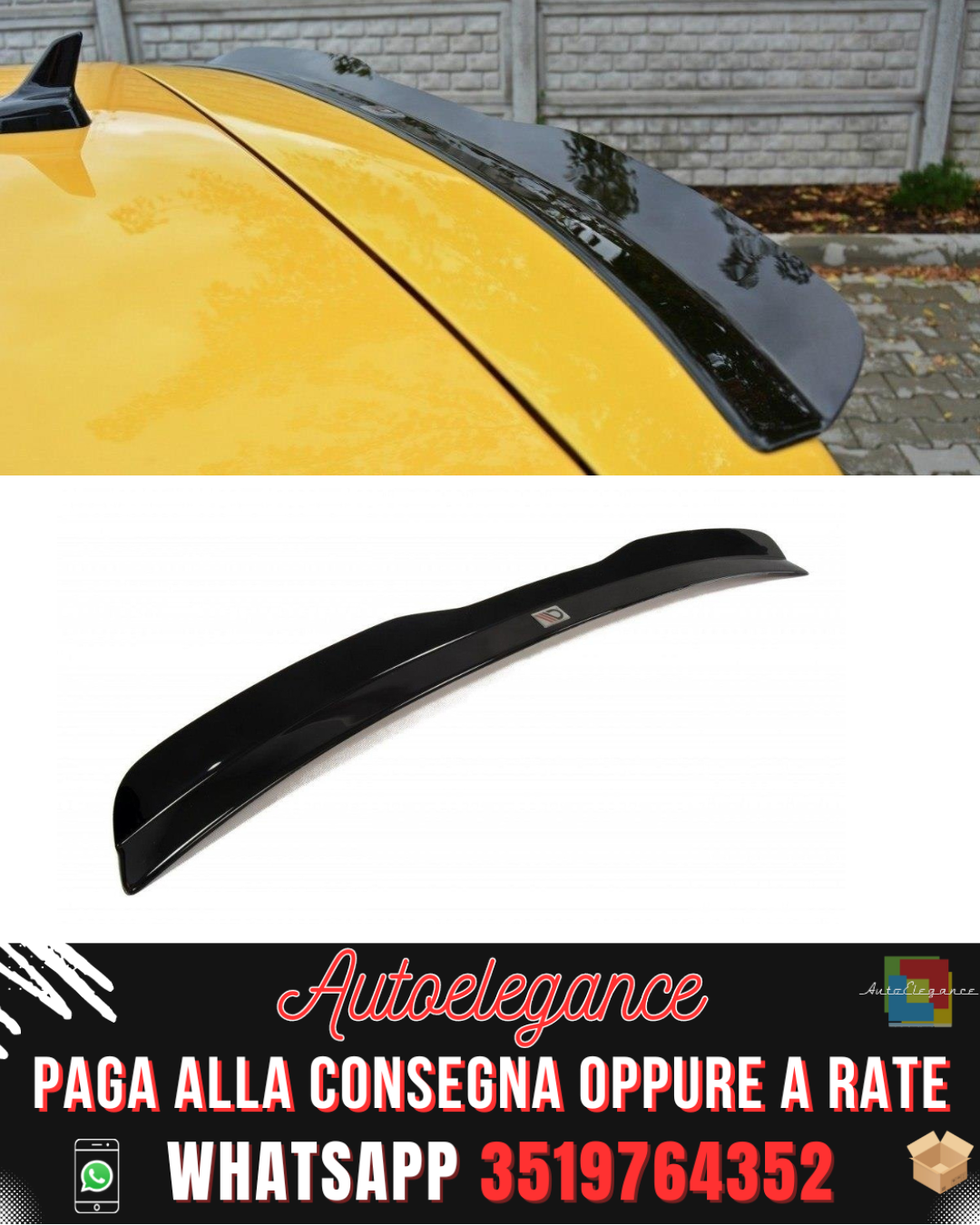 SPOILER suitable for VW GOLF IV 1997-2006
