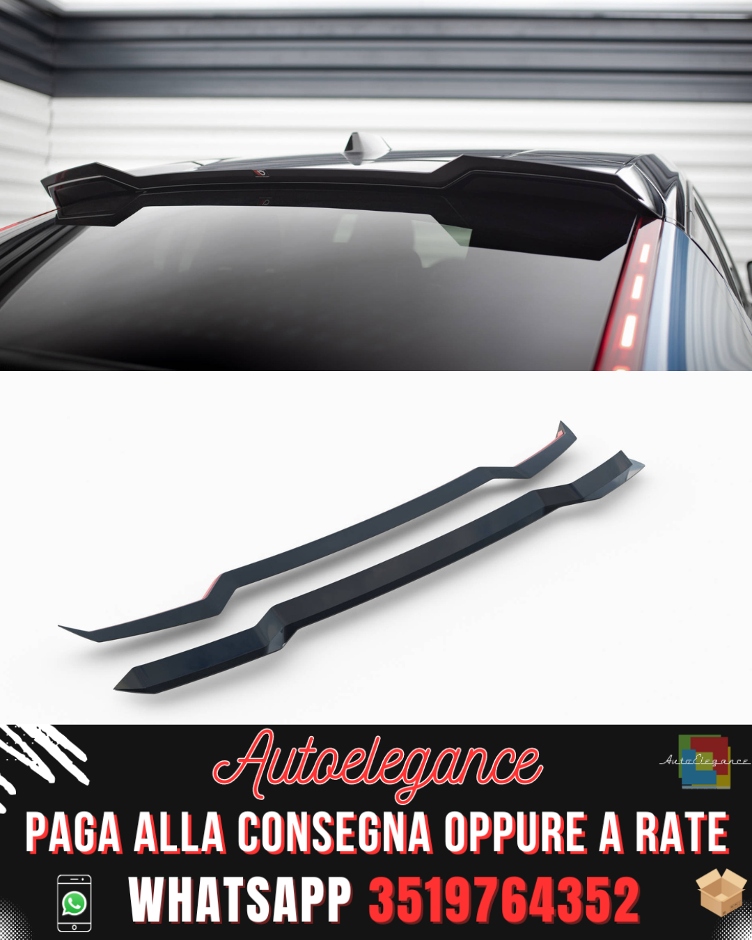 VOLVO SPOILER suitable for C40 MK1 2021-