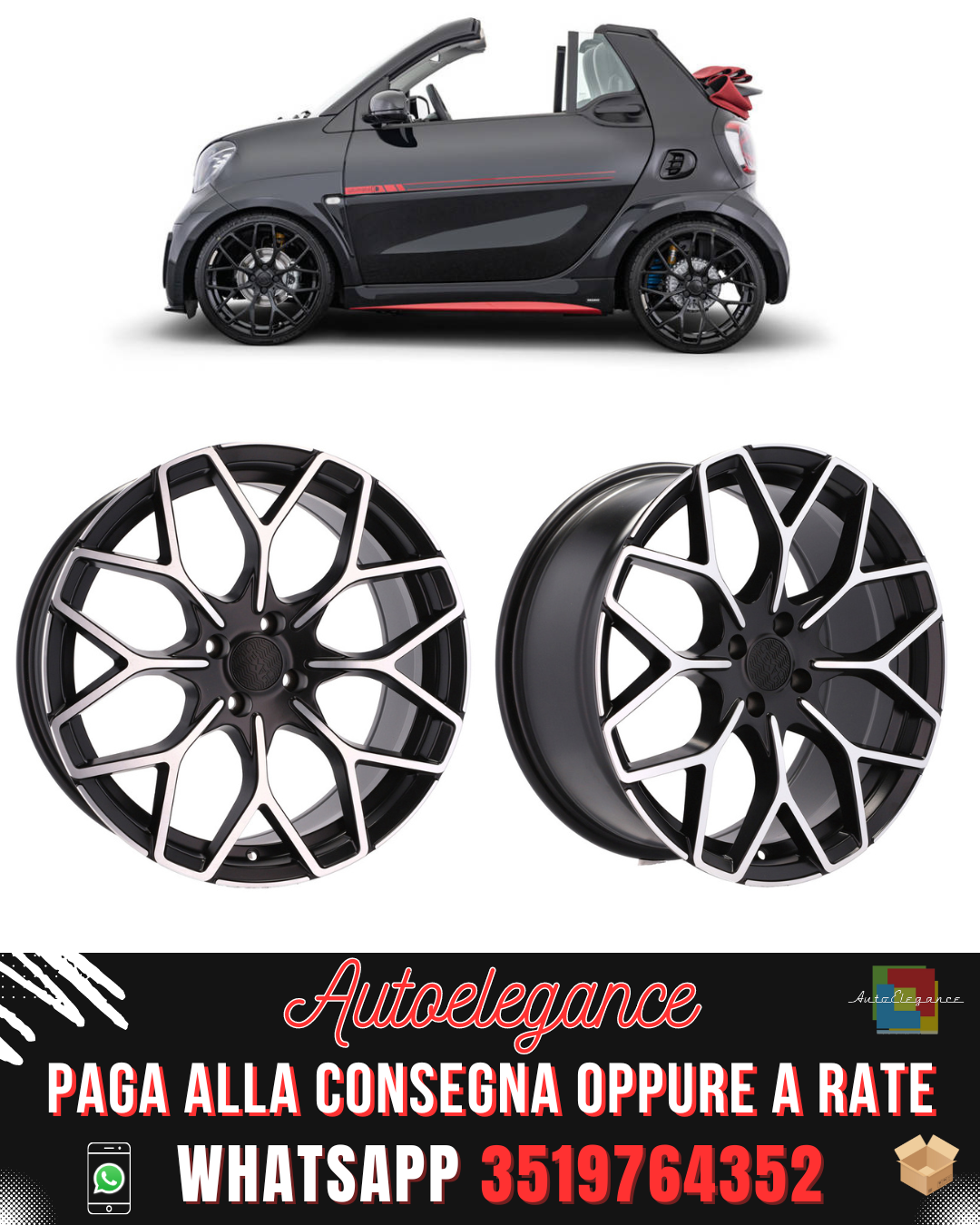 CERCHI CERCHIO IN LEGA 16" Adatto per MINI MITSUBISHI NISSAN OPEL PEUGEOT