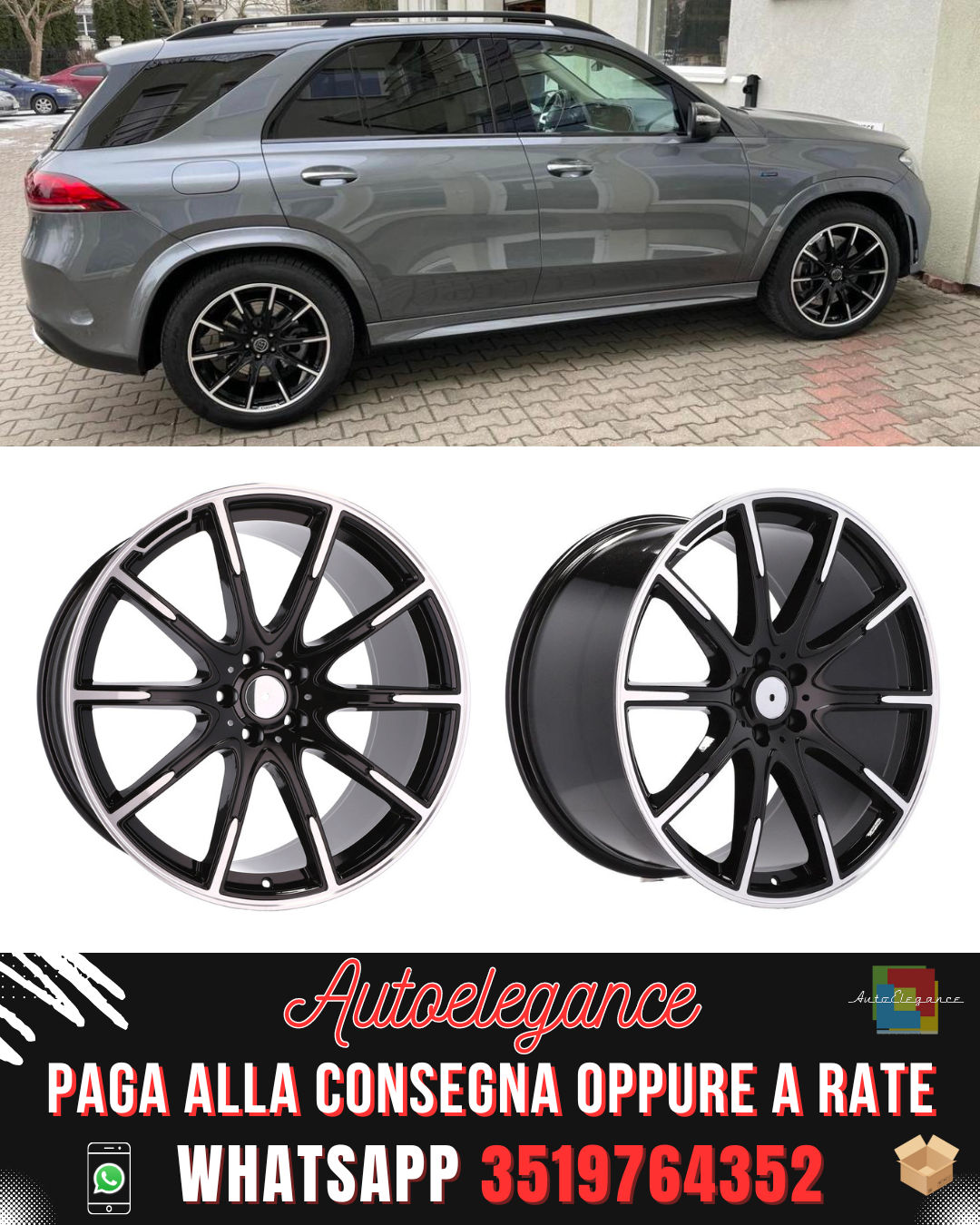 ALLOY WHEEL 20" Suitable for MERCEDES