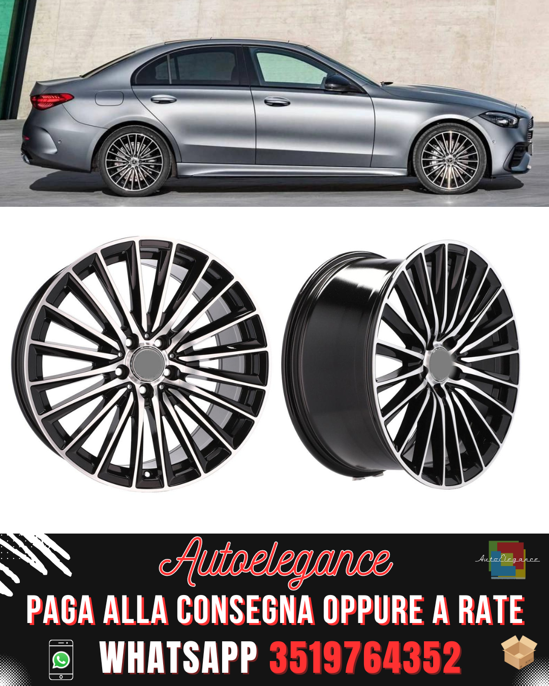 ALLOY WHEEL 18" Suitable for MERCEDES