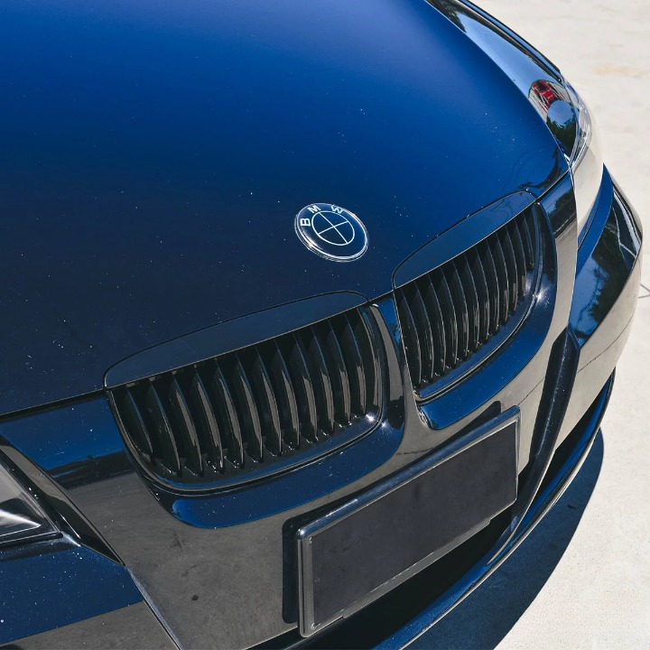 💫ART.7372 GRIGLIA Nero Opaco compatibile con BMW E90 / E91 05-08💫