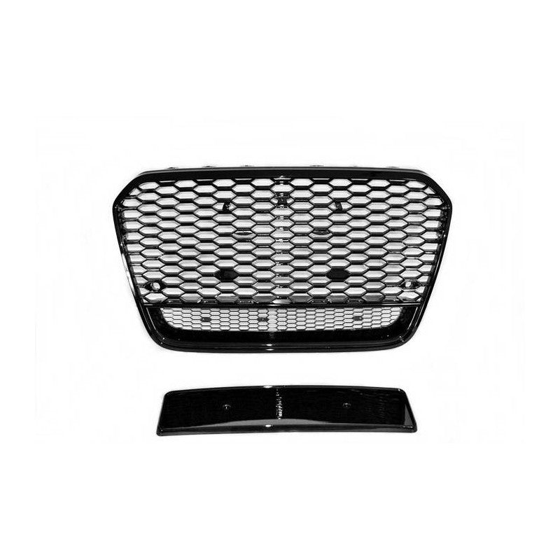 💫ART.4020 Griglia per Audi A6 11-14 Look RS6 Black II💫