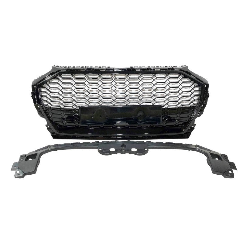 💫ART.4204 Griglia adatto per Audi Q5 2021+ Look RSQ5 Completamente Nero💫