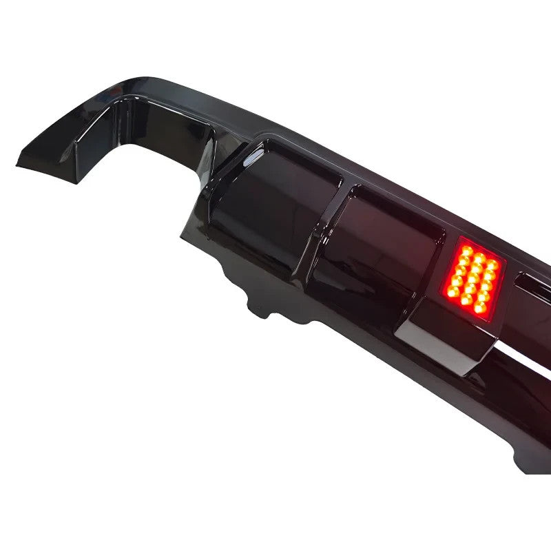 ๐ART.8082 Diffusore Posteriore con kit LED per Bmw Serie 5 E60 2006-2010 ๐