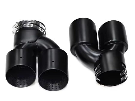 Set di mascherine di scarico adatto per bmw g22