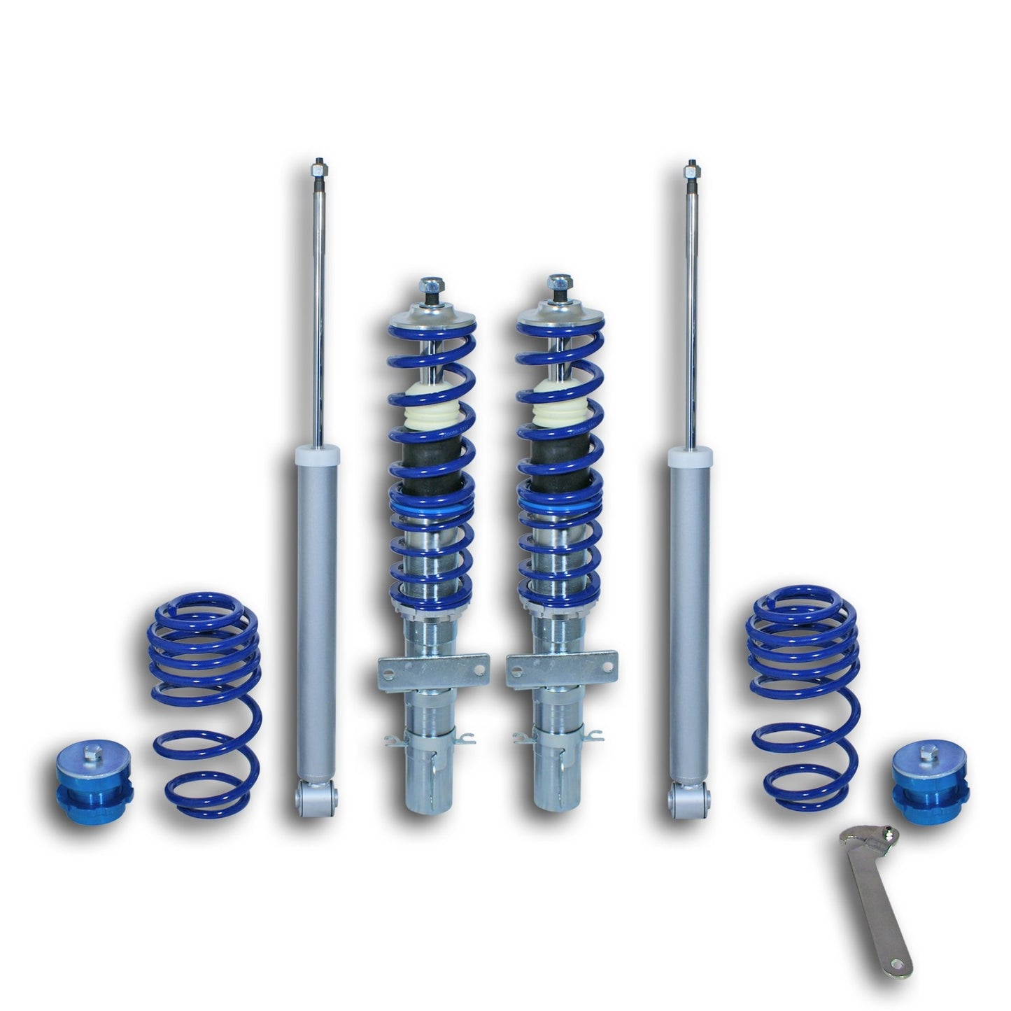 🎀Art.3256 Kit assetto a ghiera BlueLine adatto per Audi A1 8X 1.2 🎀