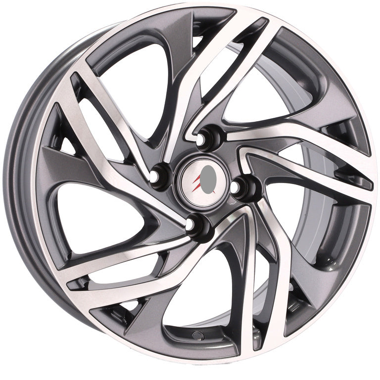 CERCHI CERCHIO IN LEGA 16"Adatto per AUDI CITROEN DS FORD JEEP MAZDA OPEL PEUGEOT