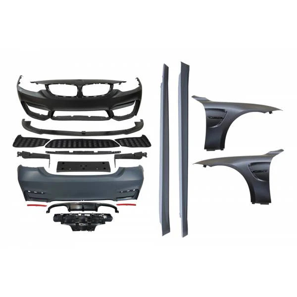 Body Kit BMW 4 Series F36 Conversion to M4 Front Fenders