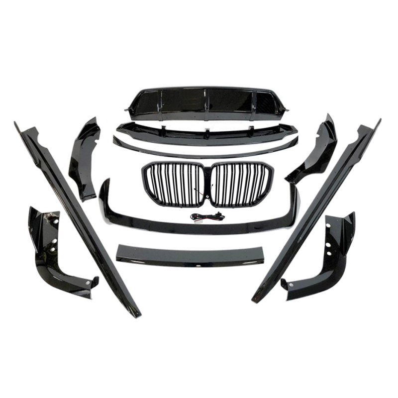 ART.9756 BODYKIT BMW G05 X5 Look M Performance Nero lucido