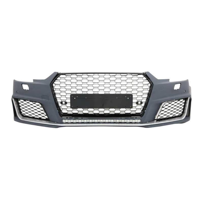 💕ART.6649 PARAURTI ANTERIORE ADATTA PER AUDI A4 B9 SEDAN AVANT 16-19 LOOK RS4💕