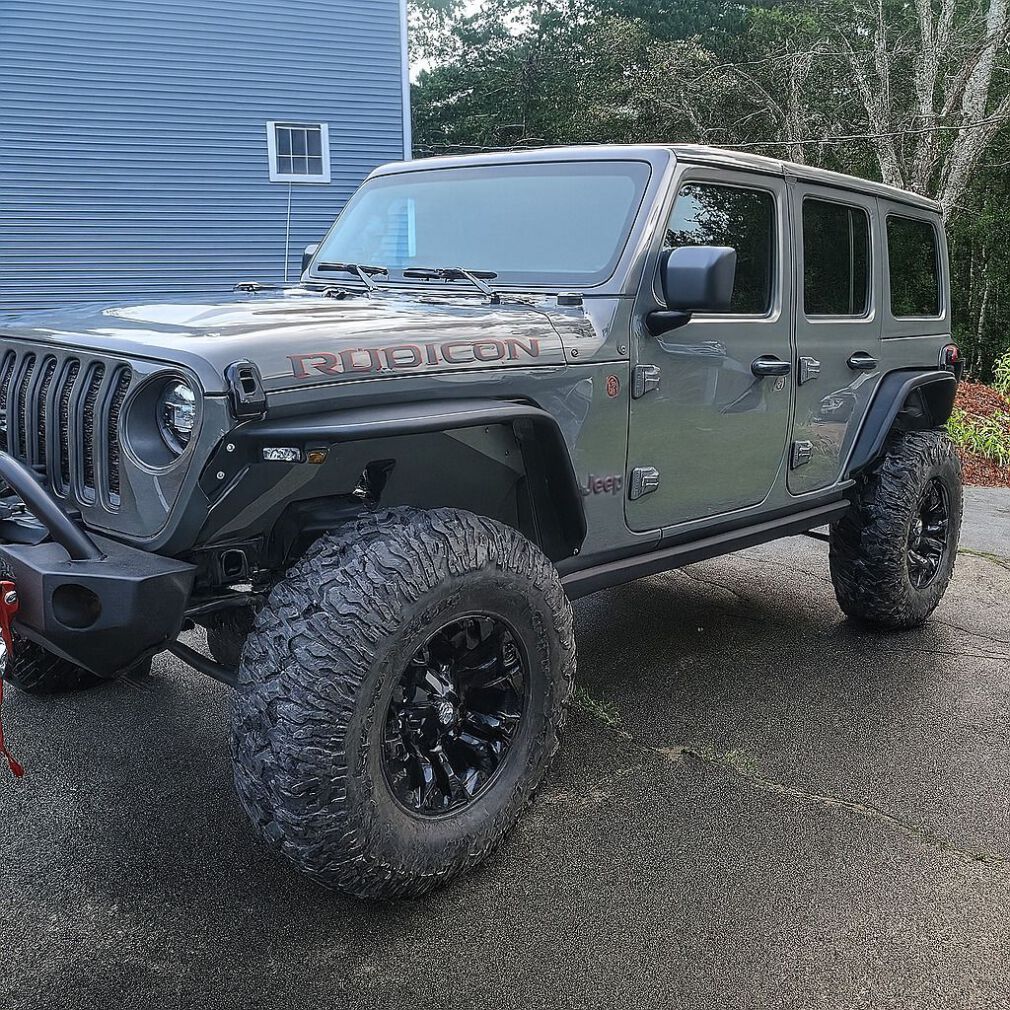 ART.3207 Rivestimenti parafango anteriori e posteriori JEEP WRANGLER 18-24