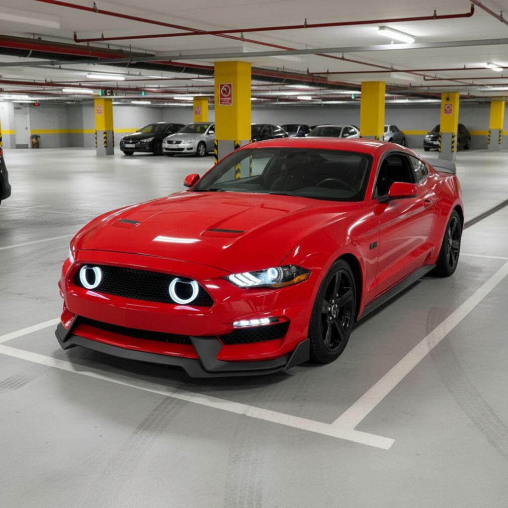 ART.3375 Griglia superiore a LED FORD MUSTANG 15-23 con paraurti GT350