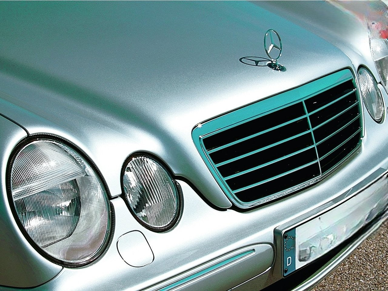 π« ART.5923 Fari anteriori neri adatti per Mercedes W210 Classe E 06.99β03.02 π«
