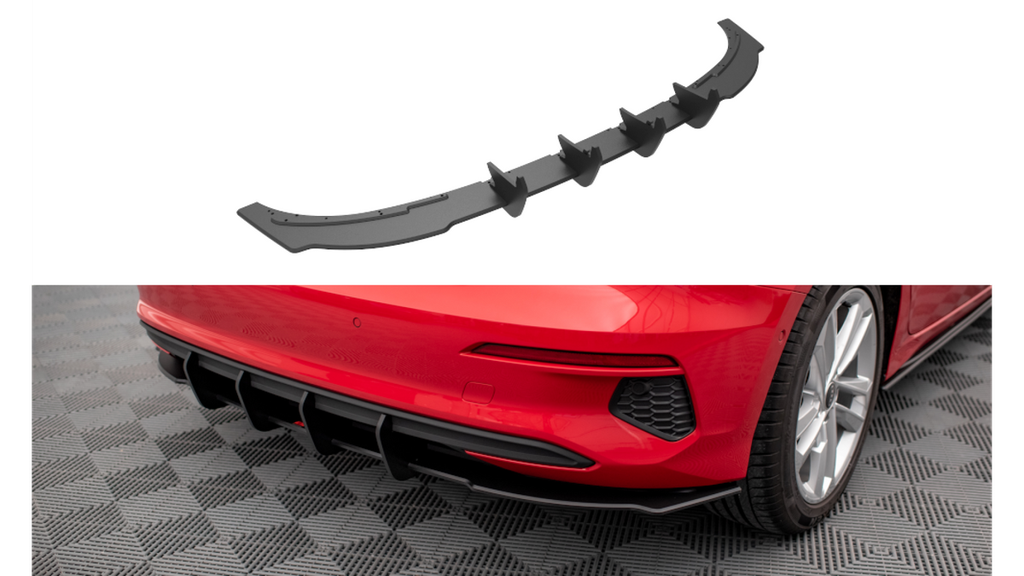 ART.7465 FLAP DIFFUSORE PER Audi A3 8Y 2020-2024 BERLINA SPORTBACK STANDARD